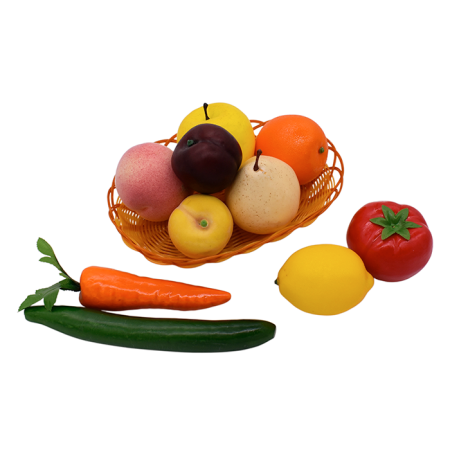 Набор муляжей «Фрукты и овощи» (10)